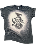 Poe Raven Bleached Tee Unisex , , , Long Sleeve Tee