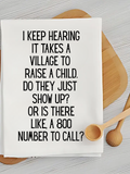 800 Number - Humorous Kitchen Towel Unisex , , , Long Sleeve Tee