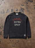 Extra Spicy Chainstitch & Felt Crewneck Unisex , , , Long Sleeve Tee