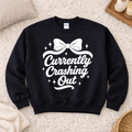 Crashing Out Graphic Crewneck Unisex , , , Long Sleeve Tee
