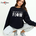 Go with the Flow Hockey Unisex Crew Unisex , , , Long Sleeve Tee