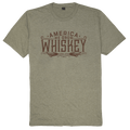 We Grow Whiskey Tee-Military Green Frost Unisex , , , Long Sleeve Tee