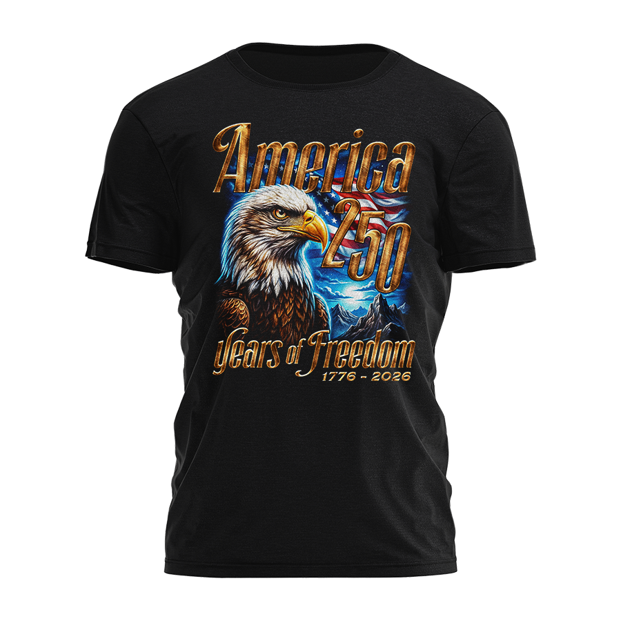 America 250 - Eagle Sky Tee - 4668 Unisex , , , Long Sleeve Tee