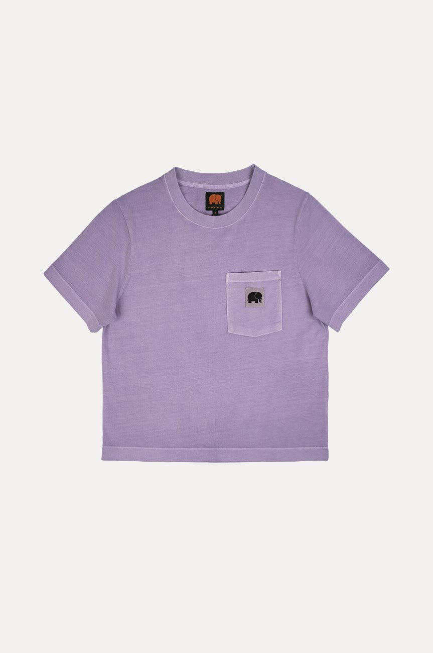 Women's Garceta Pigment Dyed Lavender Unisex , , , Long Sleeve Tee