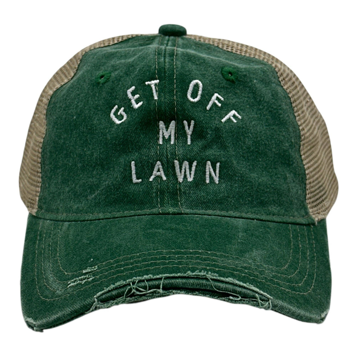 Get Off My Lawn Hat Unisex , , , Long Sleeve Tee