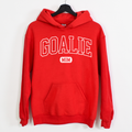 Custom Goalie Mom Hooded Unisex , , , Long Sleeve Tee