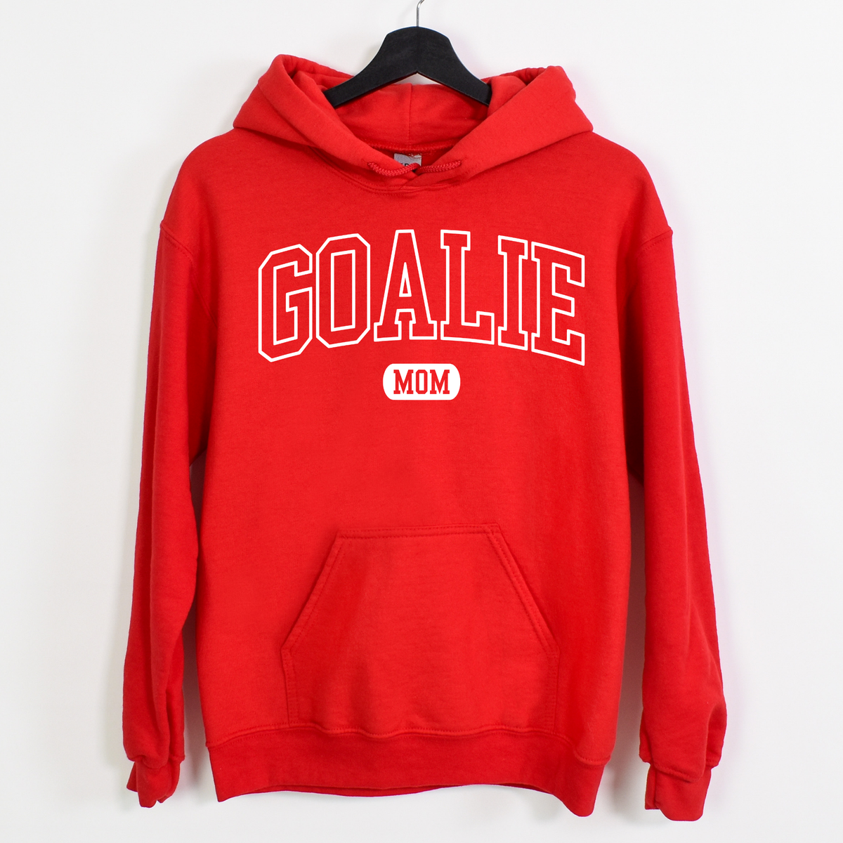 Custom Goalie Mom Hooded Unisex , , , Long Sleeve Tee