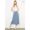/Size Xl/ Satin Floral Skirt Unisex , , , Long Sleeve Tee