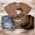 Country Club Graphic Tee Unisex , , , Long Sleeve Tee