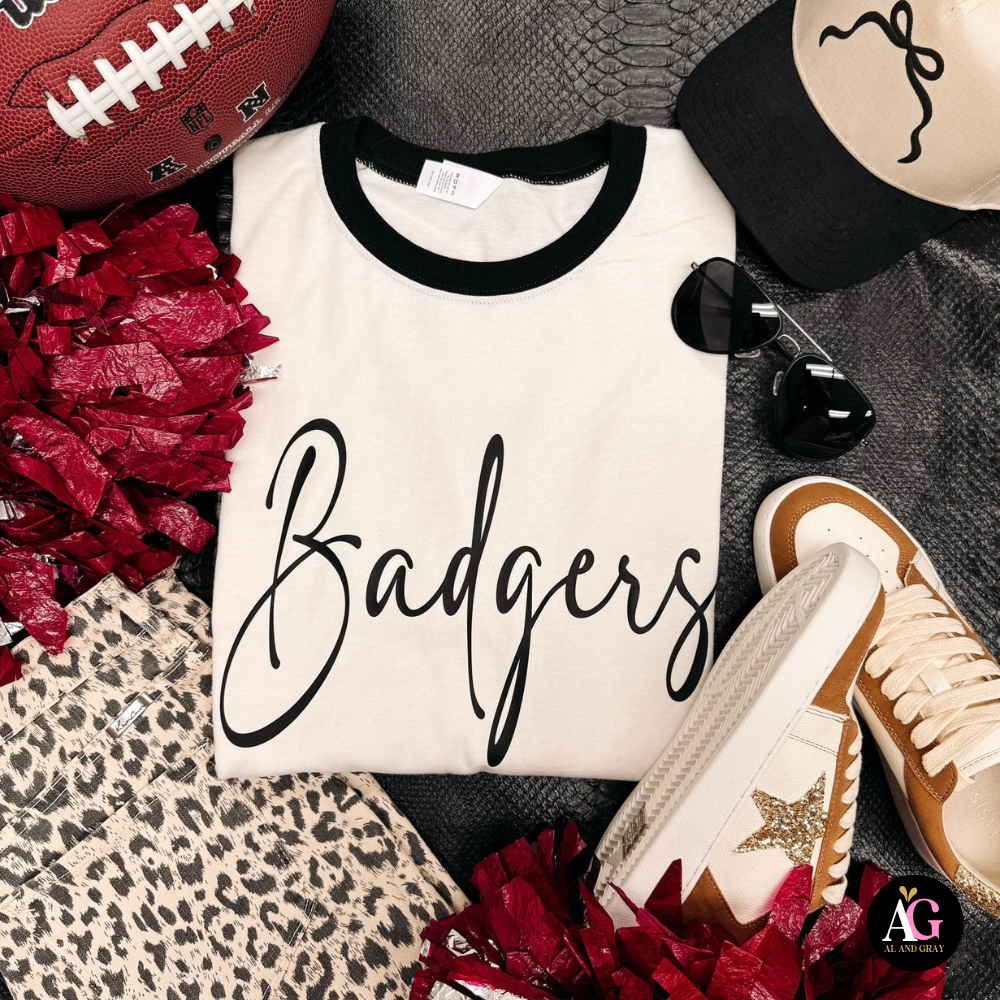 Custom School Spirit Ringer Unisex , , , Long Sleeve Tee