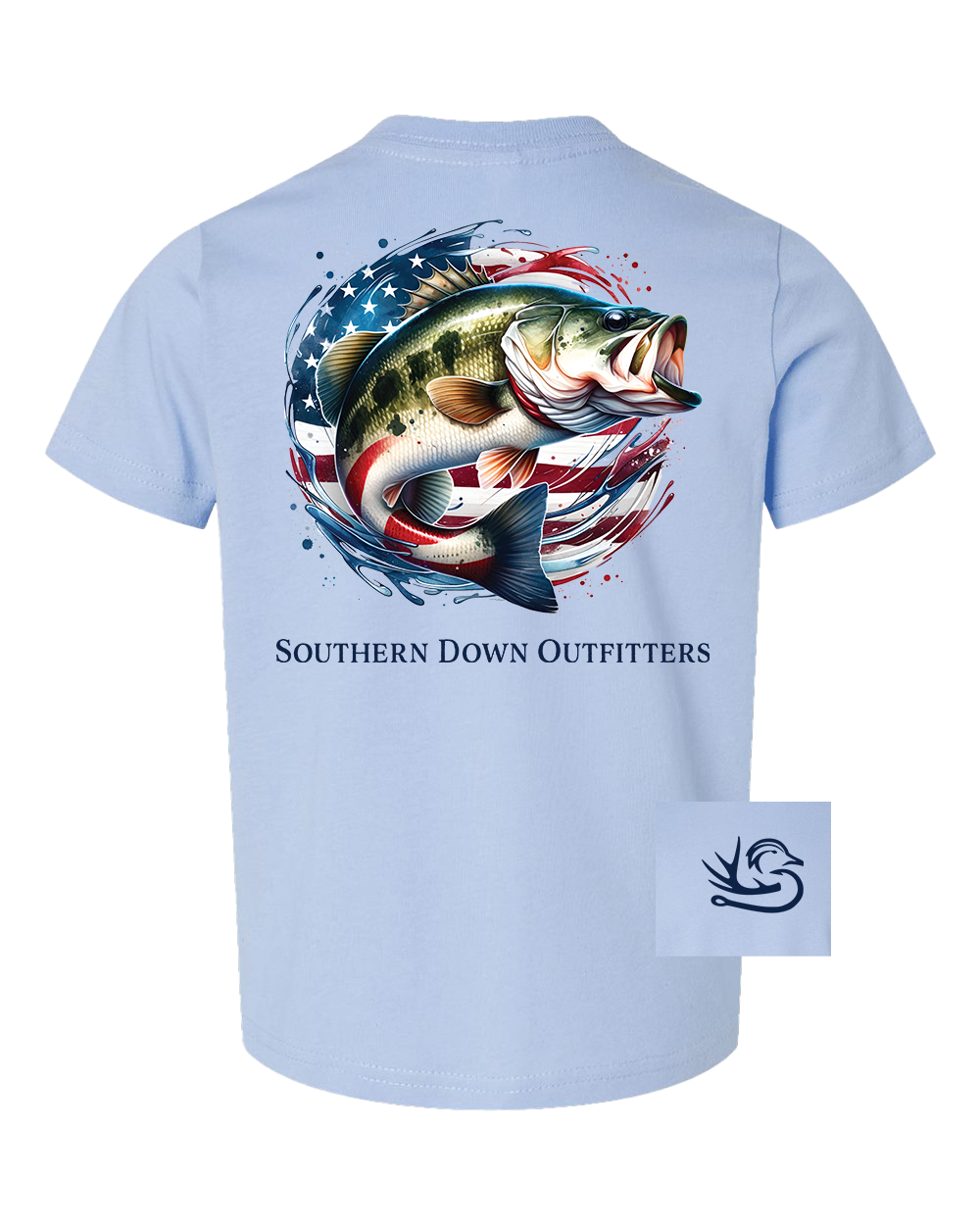 American Bass Toddler Tee Unisex , , , Long Sleeve Tee