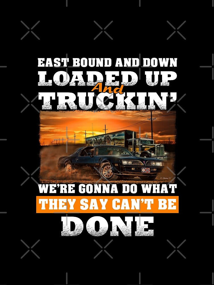 Smokey and the Bandit - East Bound and Down by Coolness68 Unisex , , , Long Sleeve Tee