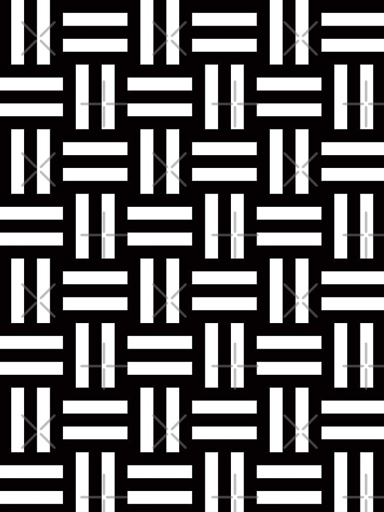 Geometric Pattern 35 (rail fence) by Geometric Patterns