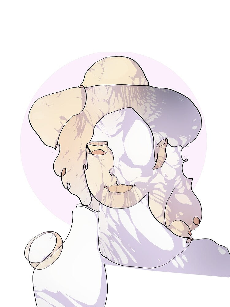Mystic Silhouette Portrait by AquaWrath