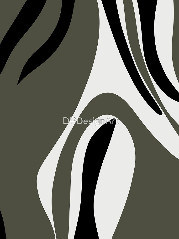 Abstract minimal shapes No.6 by DPDesignArt
