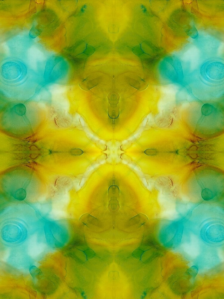 Abstract Symmetry V by CardamomZing Unisex , , , Long Sleeve Tee