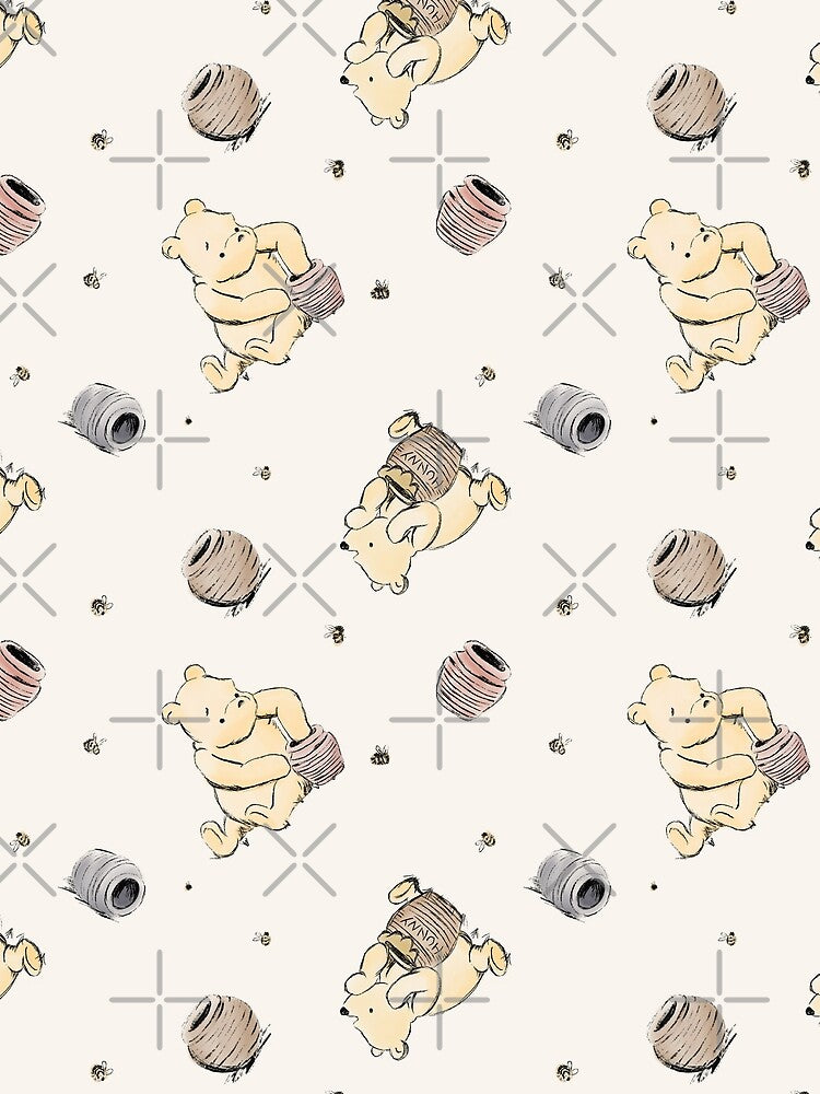 Vintage pooh by endymoon Unisex , , , Long Sleeve Tee