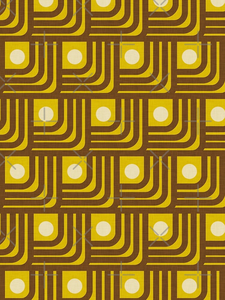 70s Curve Lines Avocado by susycosta