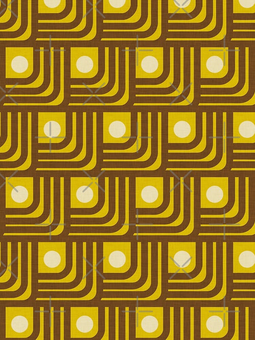 70s Curve Lines Avocado by susycosta