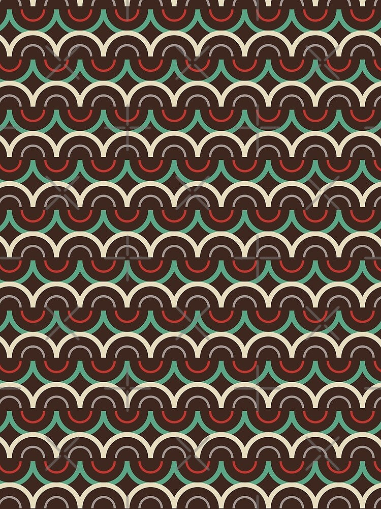 Vinka, MCM Style Color Wave Pattern by BesanoStyle