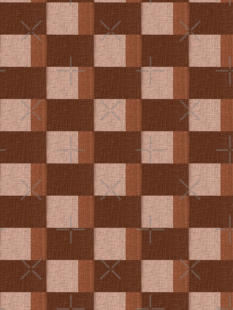 Textured Rustic Neutrals Blockwork by DesignsbyPheby