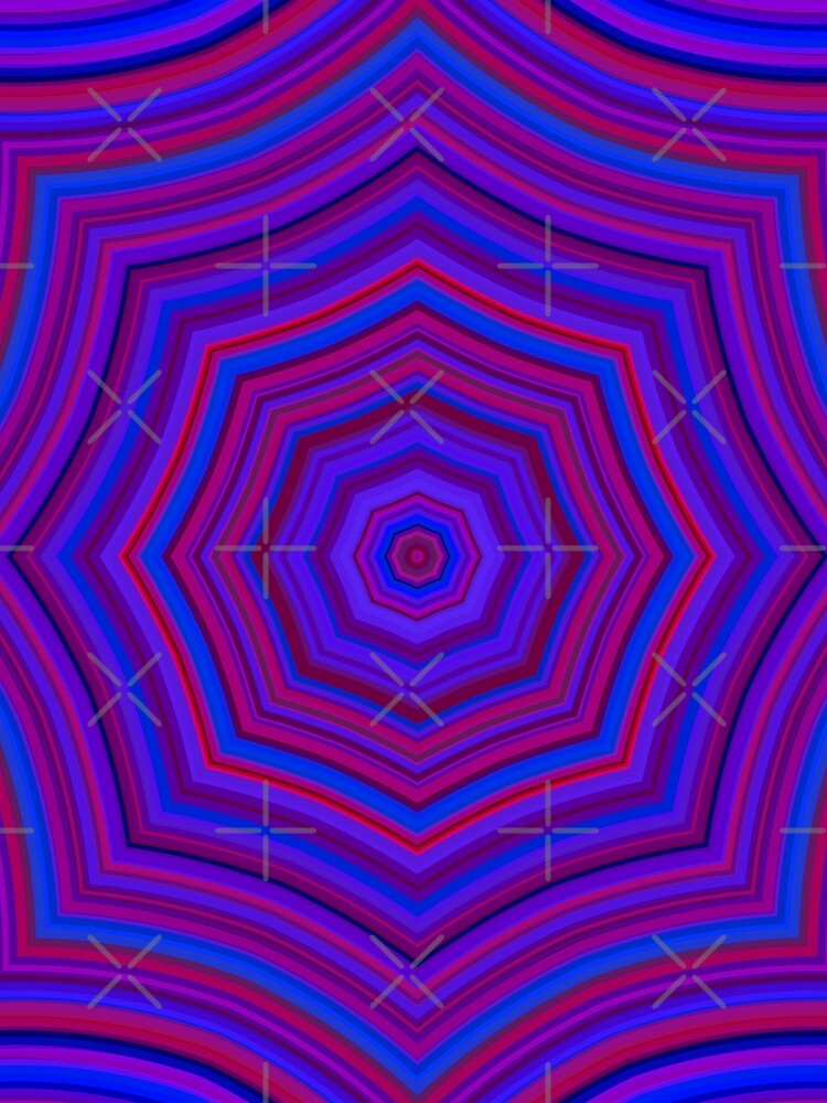 Colorful Web Red Blue by Shapes-Mania