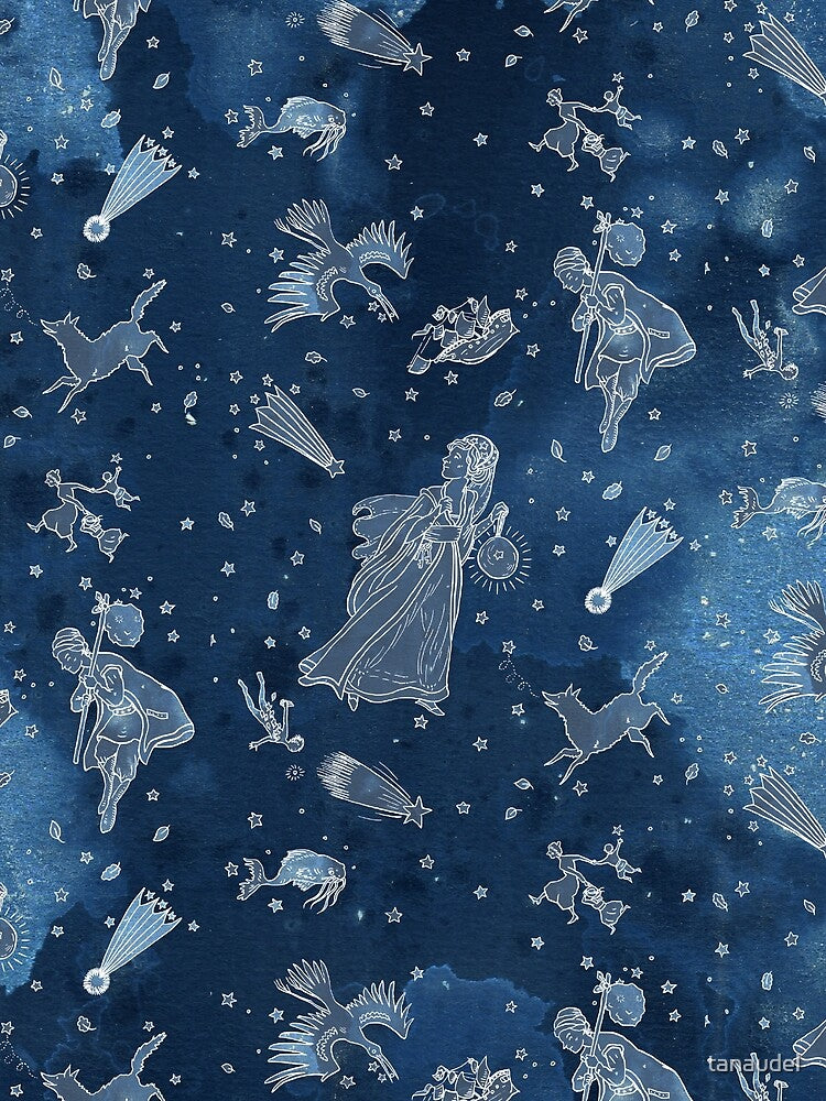 All the stars in the sky by tanaudel Unisex , , , Long Sleeve Tee