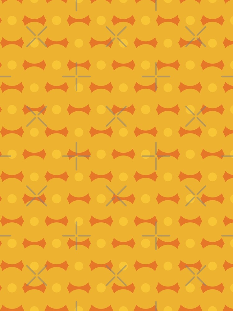 Orange circle pattern by scofano