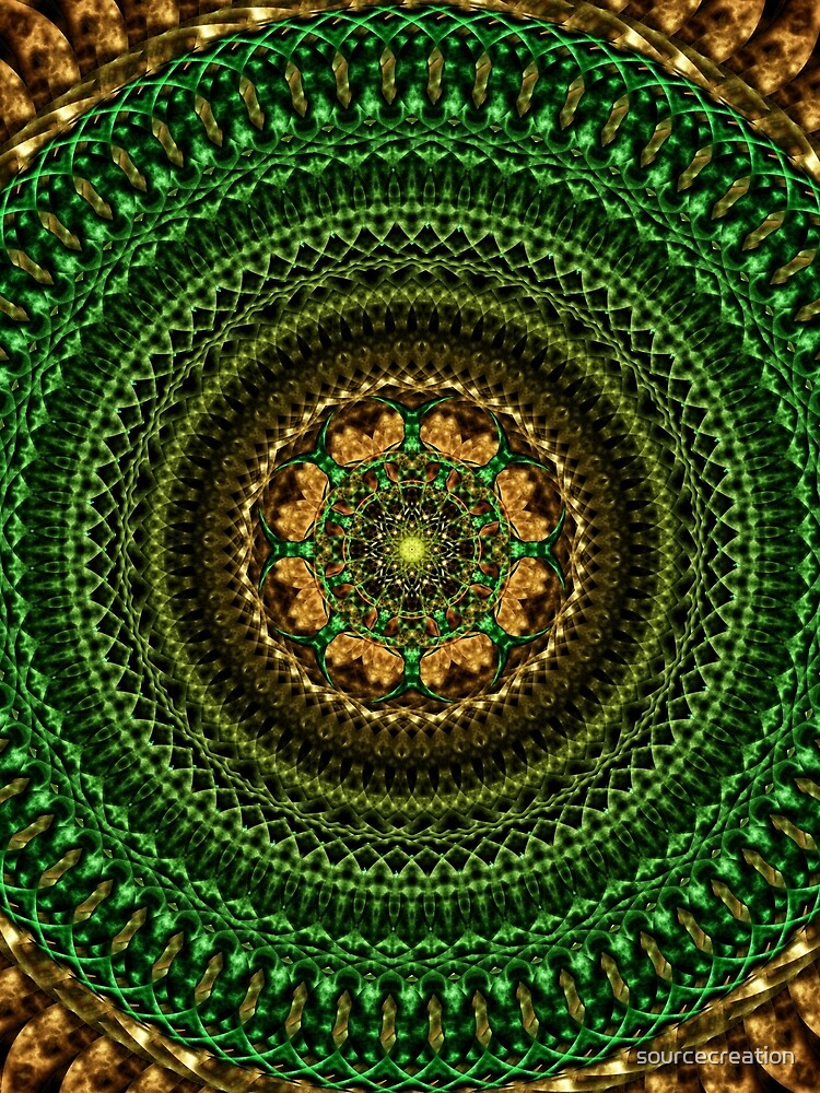 Forest Eye Mandala by sourcecreation