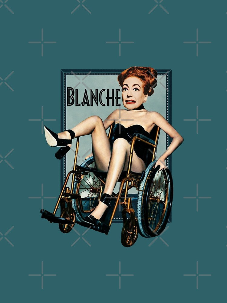 Joan Crawford - Blanche Hudson by IndecentDesigns Unisex , , , Long Sleeve Tee