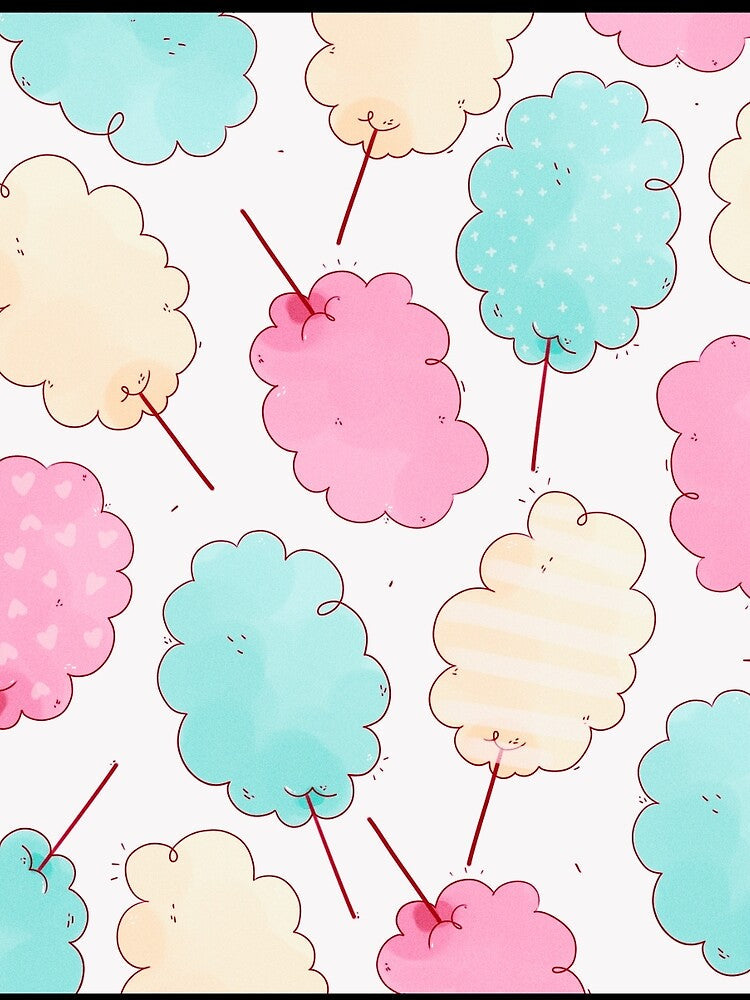 Cotton Candy by susanmariel Unisex , , , Long Sleeve Tee