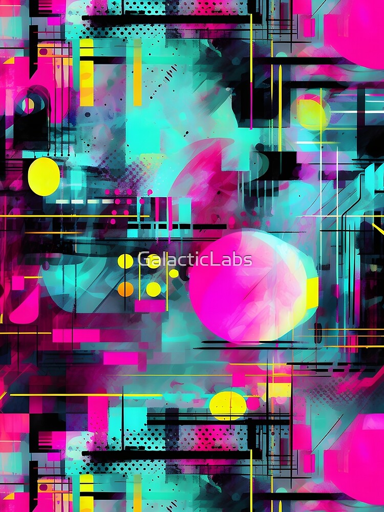 Abstract Overlapping Shapes – Seamless by GalacticLabs