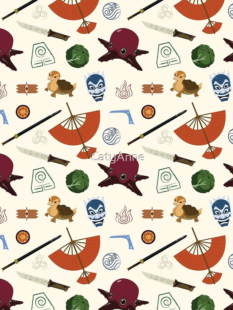 Avatar Medley by CatyAnne Unisex , , , Long Sleeve Tee