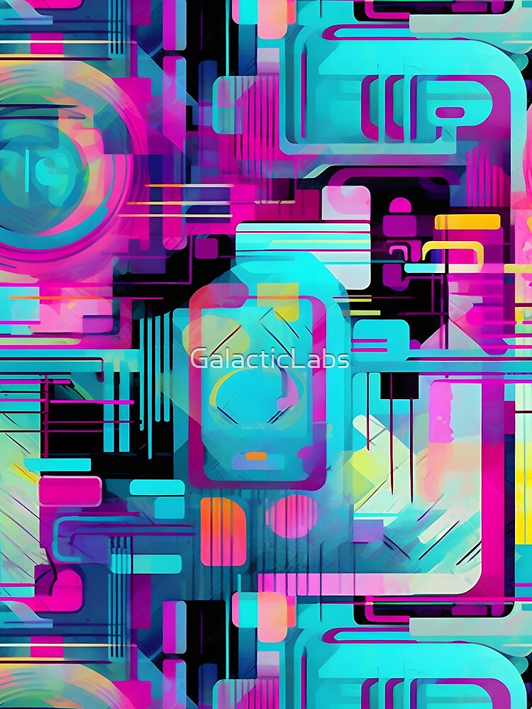 Abstract Overlapping Geometries – Seamless by GalacticLabs