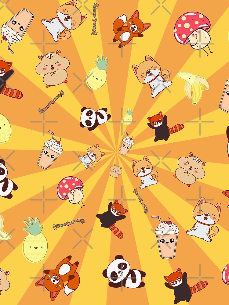 Kawaii pattern by ArtAngiTresors