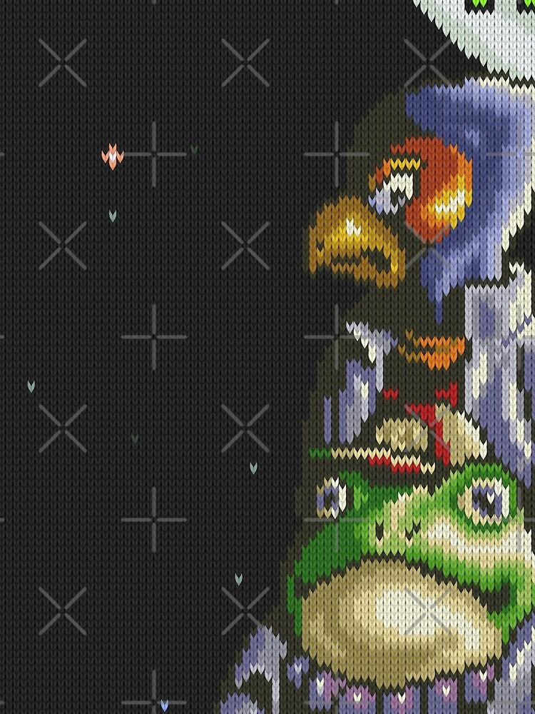 StarFox - wool knit effect by DigitalSailor Unisex , , , Long Sleeve Tee