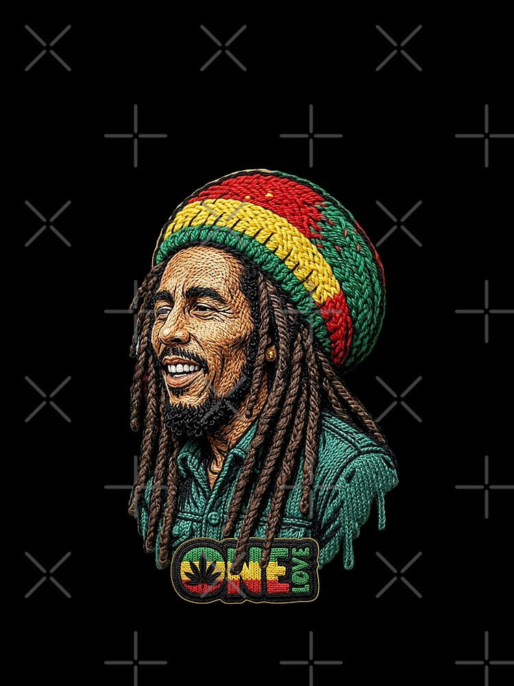 Rasta Dreadlocks One Love by TOM JACK Unisex , , , Long Sleeve Tee