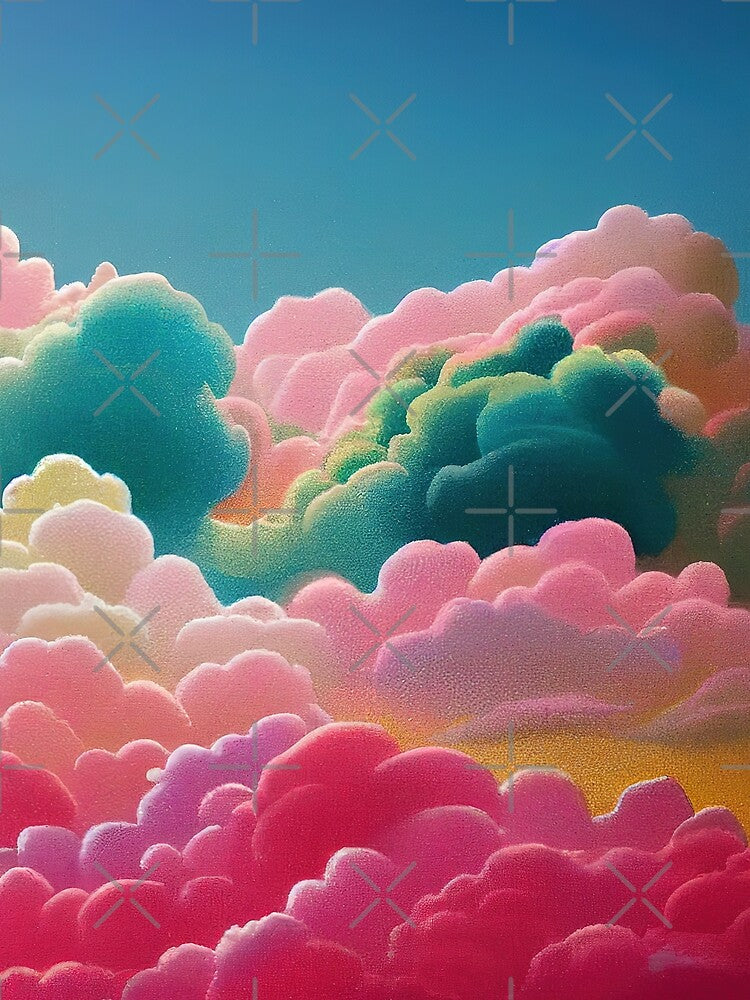 Candy Cloud by Gymmer-Life Unisex , , , Long Sleeve Tee