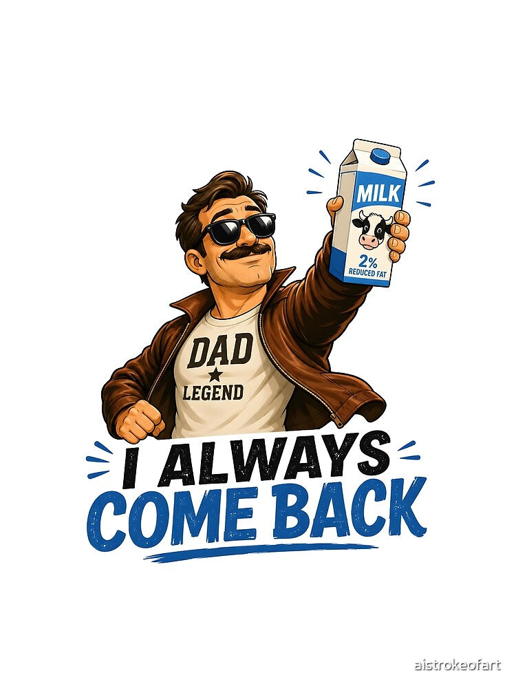I Always Come Back by aistrokeofart Unisex , , , Long Sleeve Tee