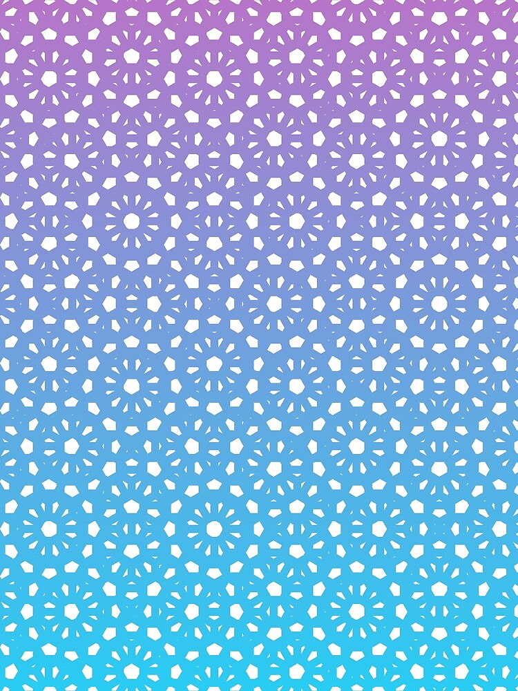Colorful Flower Wheel Pattern by Dator