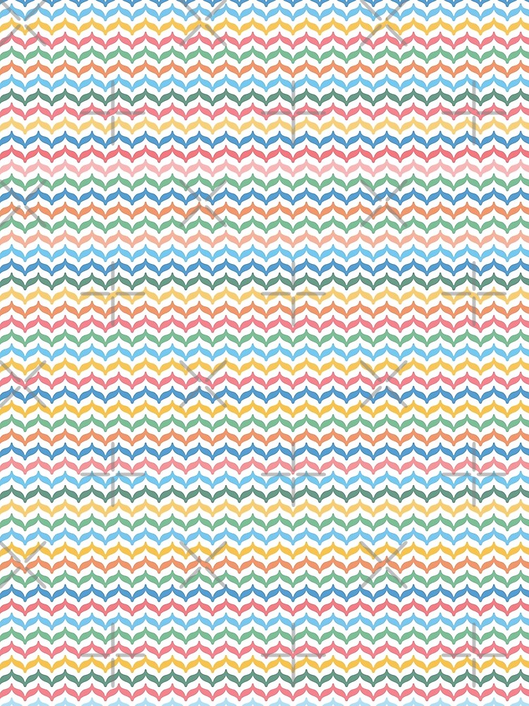 Missoni textile vector seamless repeat pattern by Retro Street Studios