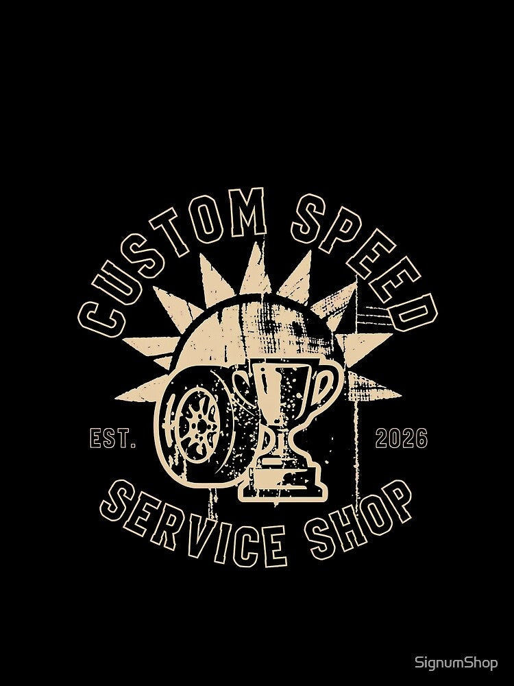 Custom Speed Shop by SignumShop Unisex , , , Long Sleeve Tee