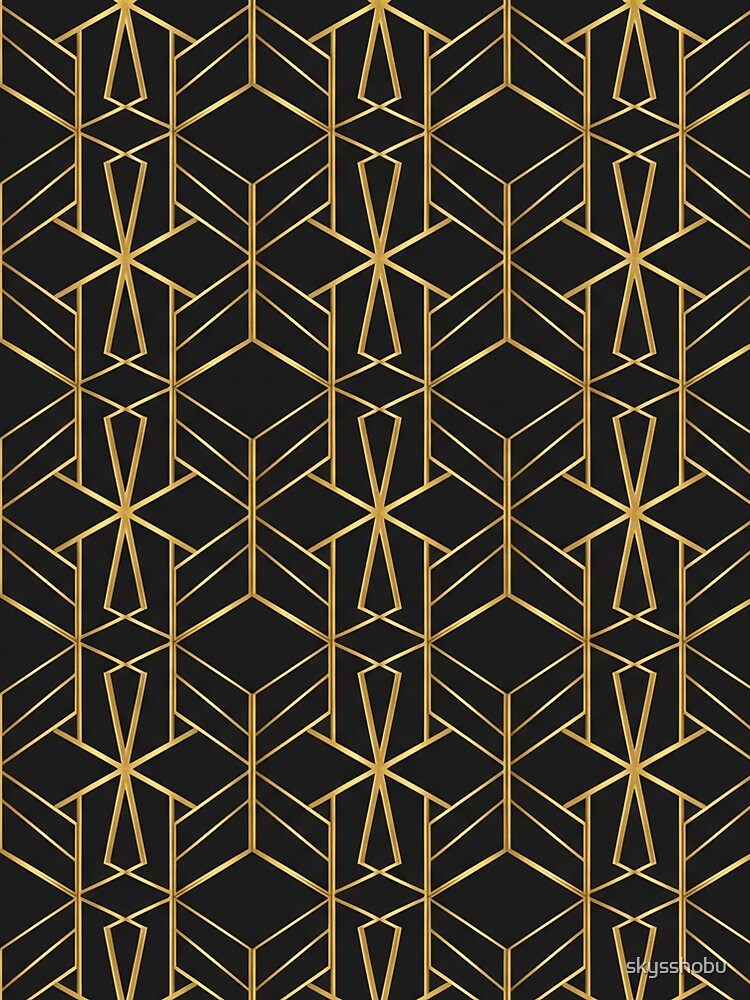 Bold Bauhaus Geometric Pattern by skysshobu