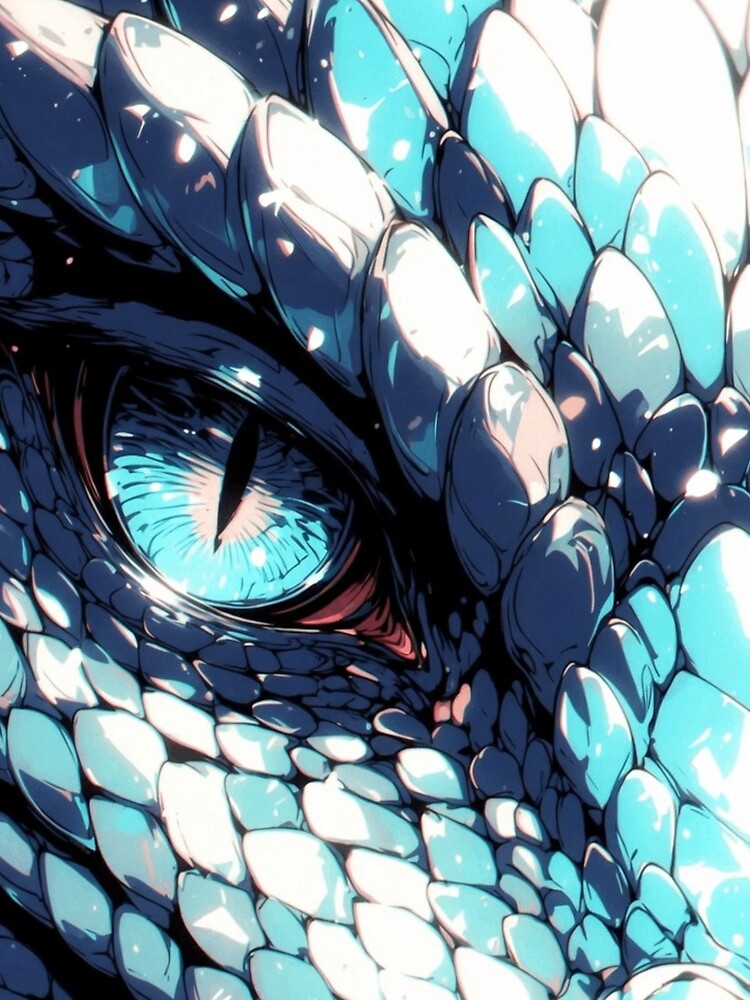 Eye of the Frost Dragon by Danime Planet Unisex , , , Long Sleeve Tee
