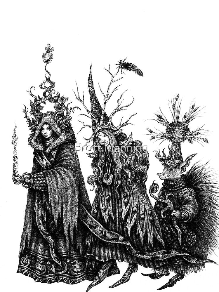 Samhain Faerie Festival by Brett Manning Unisex , , , Long Sleeve Tee