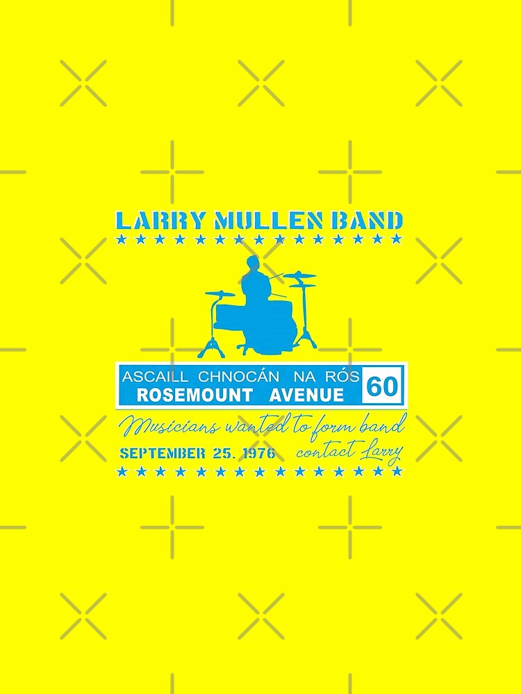 Larry Mullen Band - The first jam session of the band that became by GR8DZINE Unisex , , , Long Sleeve Tee