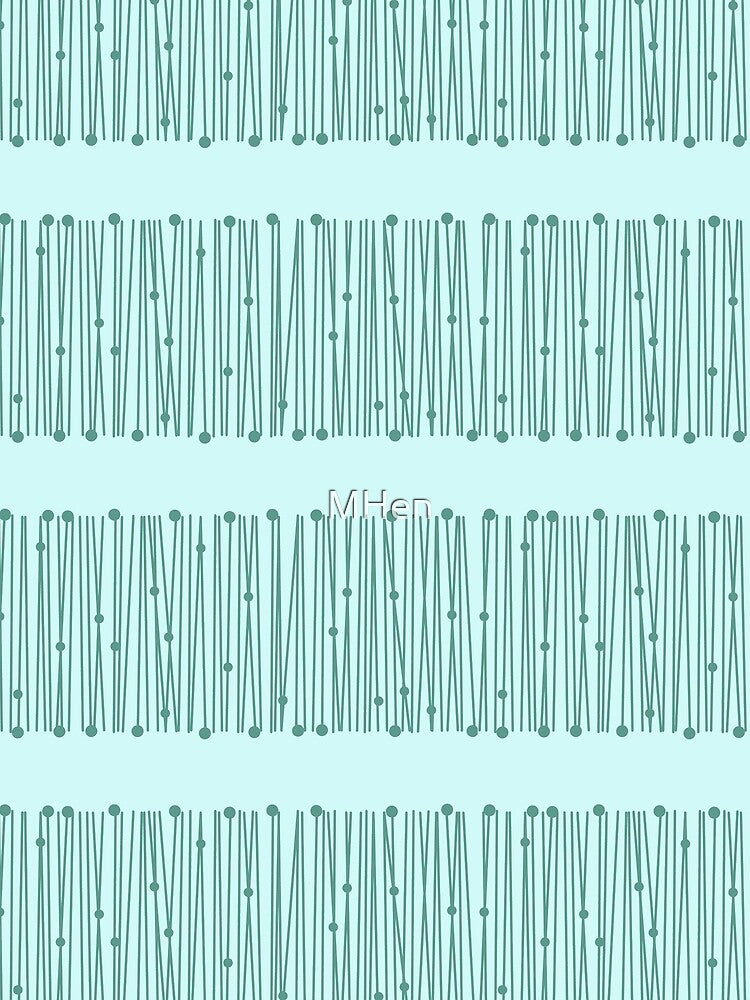 Mid-Century Modern lines and dots by MHen