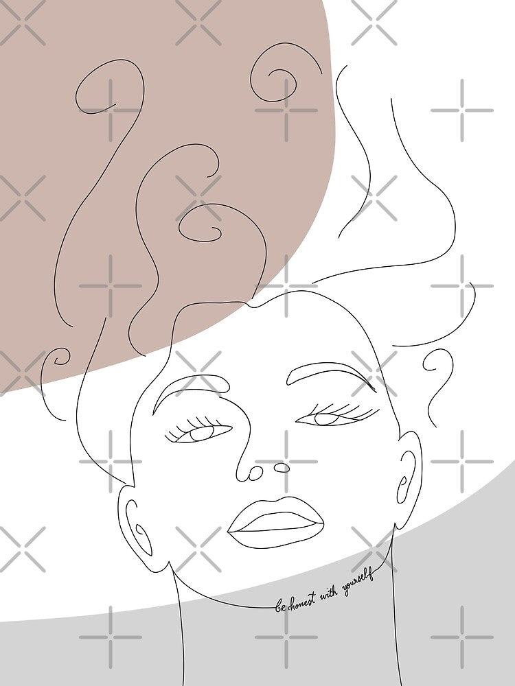 Marylin Line Art by wallflowerbee