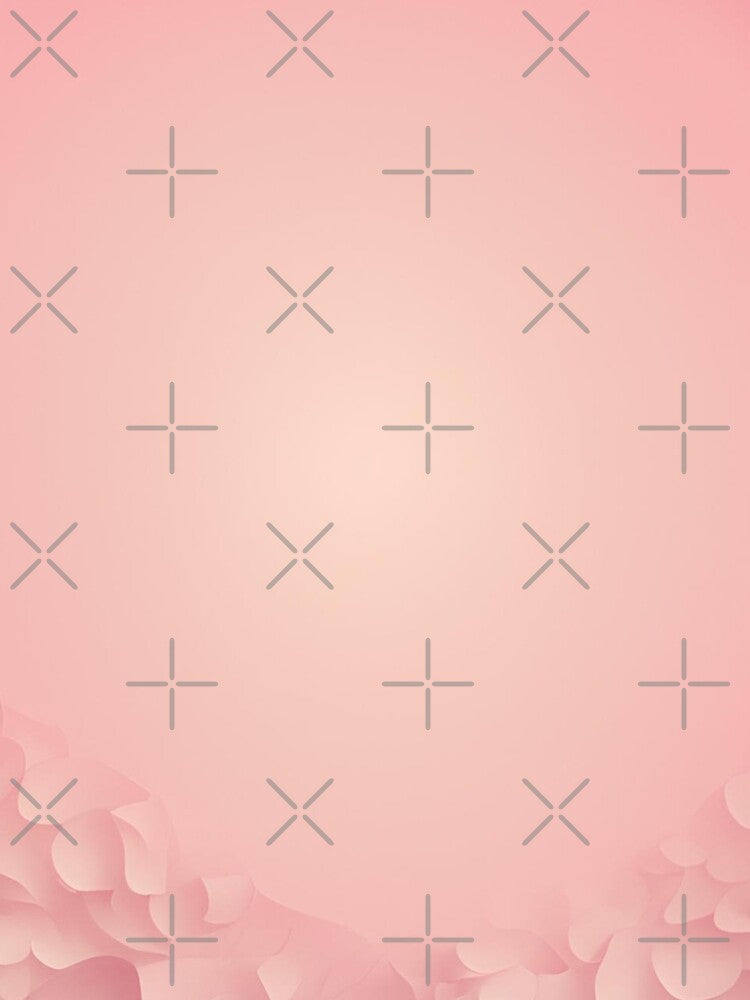 Soft pink petal-like background pattern by Have Mercy Unisex , , , Long Sleeve Tee