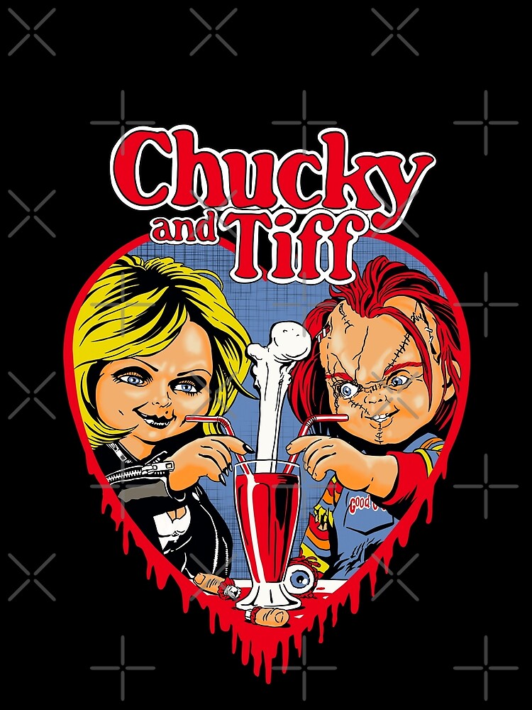 chucky and tiffany by 11UponaTime Unisex , , , Long Sleeve Tee